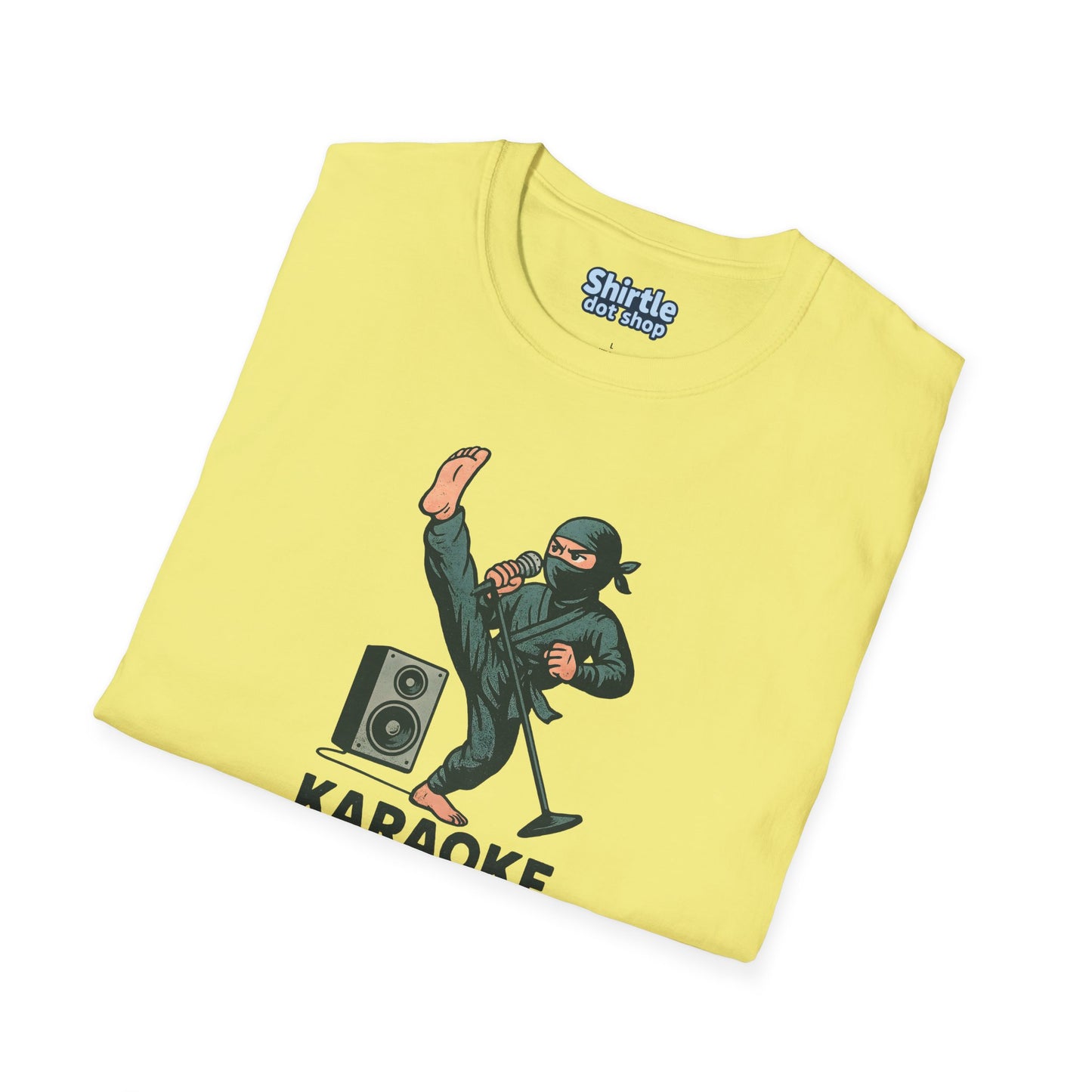 Karaoke Master T-Shirt*Folded*Cornsilk