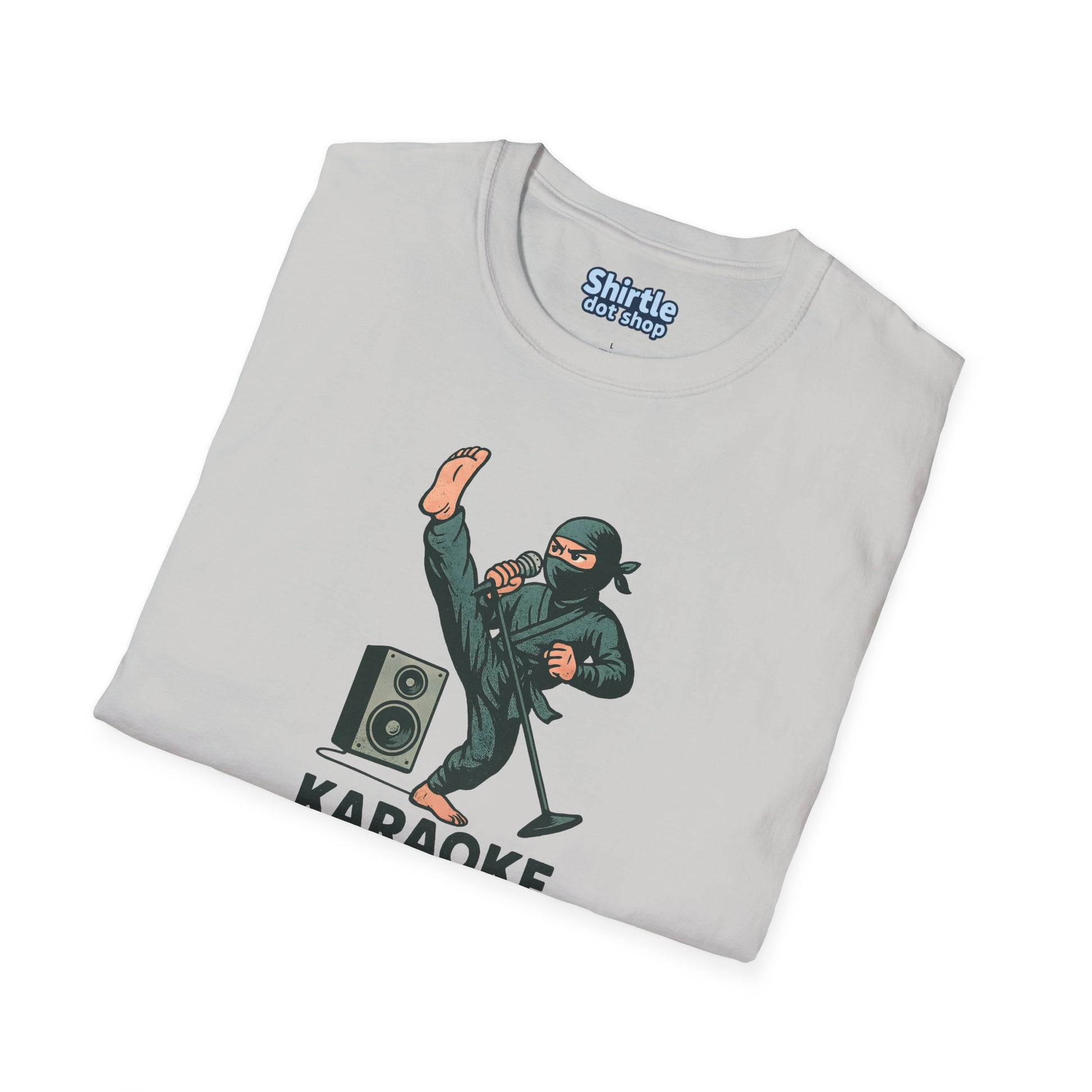 Karaoke Master T-Shirt*Folded*Ice Grey