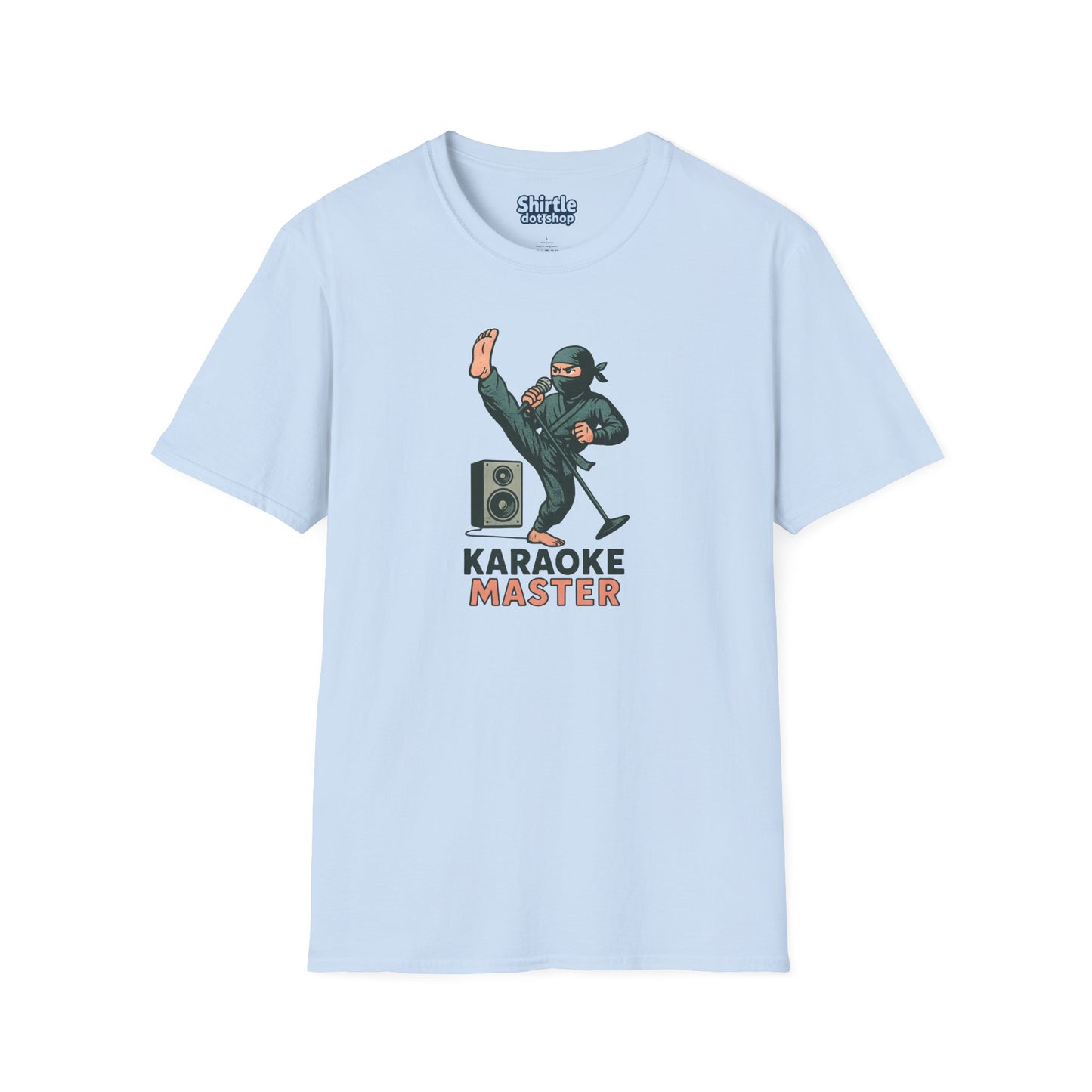 Karaoke Master T-Shirt*Flat*Light Blue