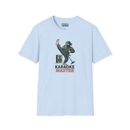 Karaoke Master T-Shirt*Flat*Light Blue