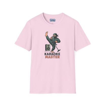 Karaoke Master T-Shirt*Flat*Light Pink