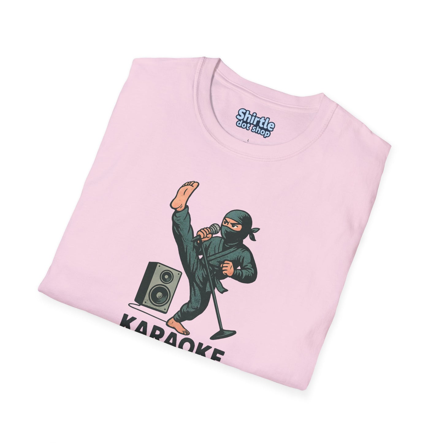 Karaoke Master T-Shirt*Folded*Light Pink