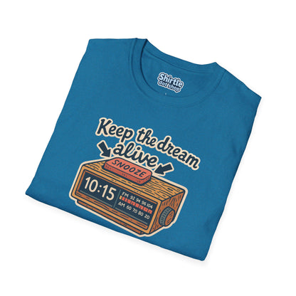 Keep the Dream Alive T-shirt*Folded*Antique Sapphire