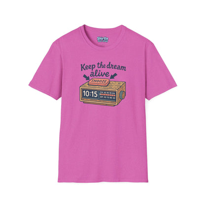 Keep the Dream Alive T-shirt*Flat*Heather Berry