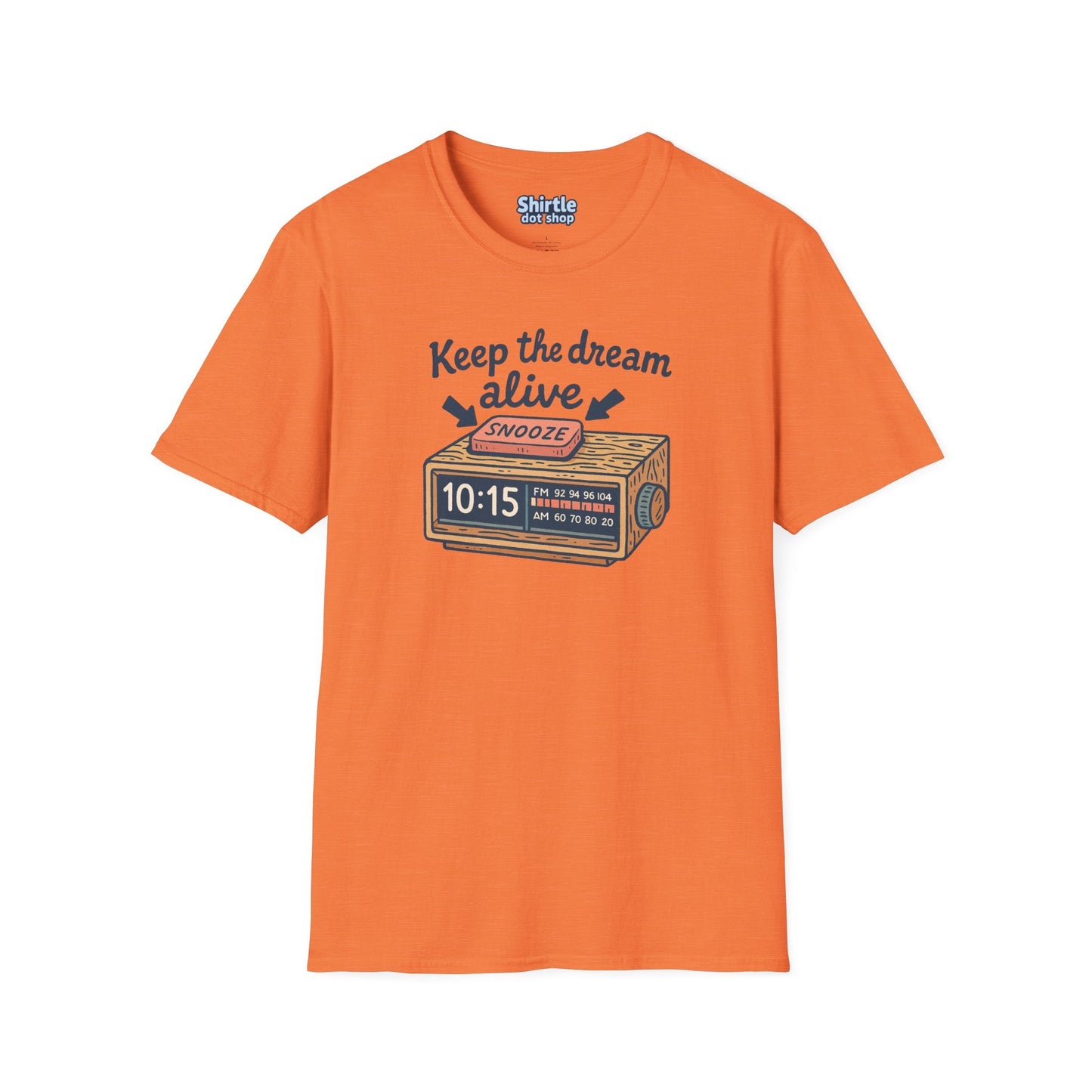 Keep the Dream Alive T-shirt*Flat*Heather Orange