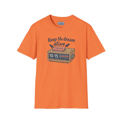 Keep the Dream Alive T-shirt*Flat*Heather Orange