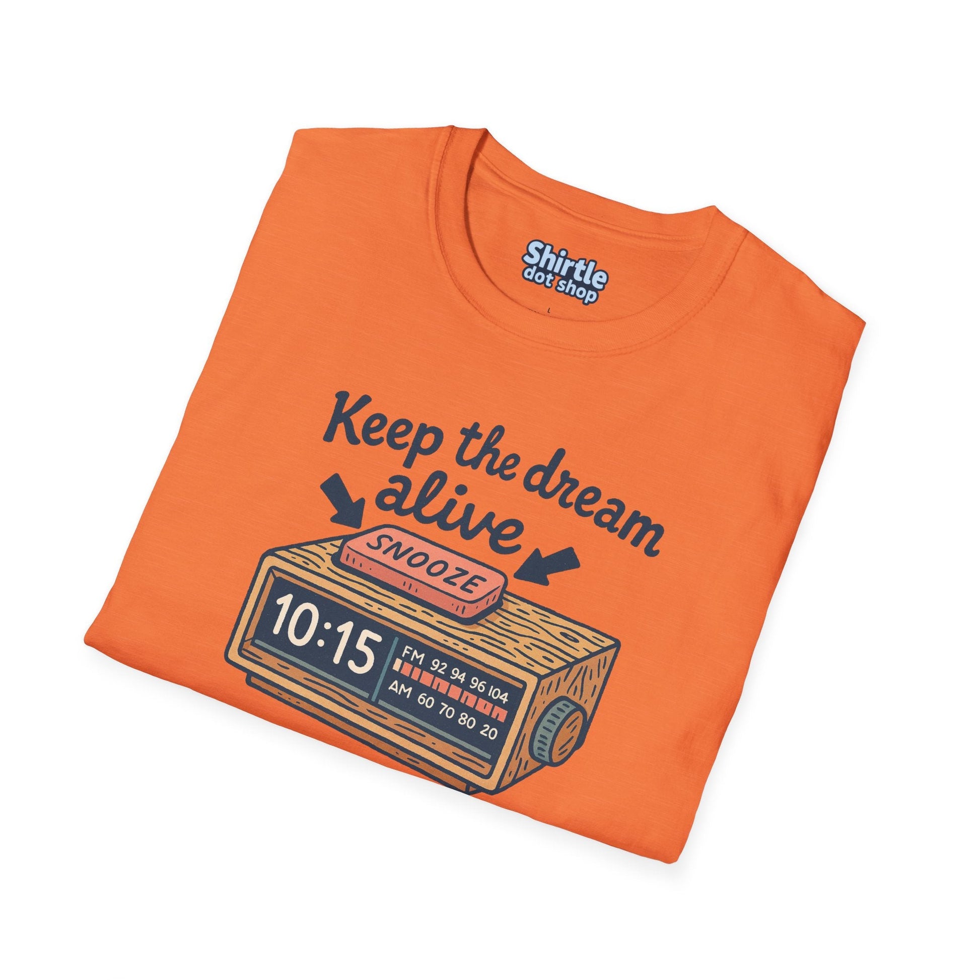 Keep the Dream Alive T-shirt*Folded*Heather Orange