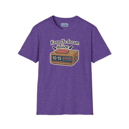 Keep the Dream Alive T-shirt*Flat*Heather Purple