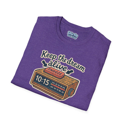 Keep the Dream Alive T-shirt*Folded*Heather Purple