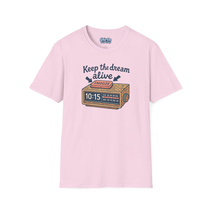 Keep the Dream Alive T-shirt*Flat*Light Pink