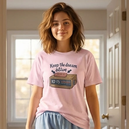 Keep the Dream Alive T-shirt*Studio*Light Pink