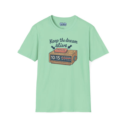 Keep the Dream Alive T-shirt*Flat*Mint Green