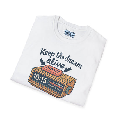Keep the Dream Alive T-shirt*Folded*White