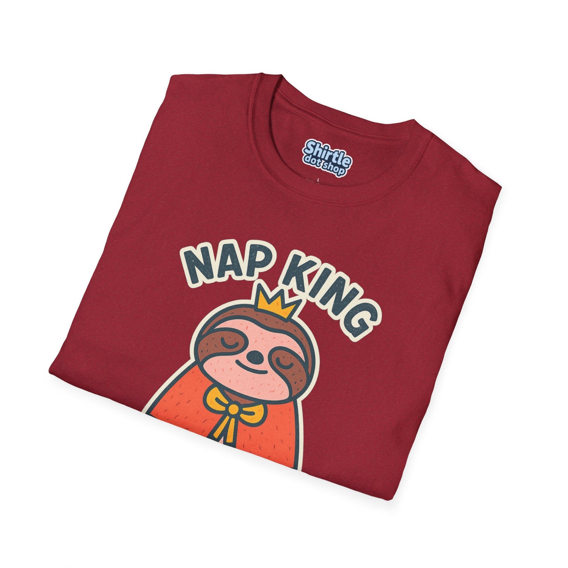 Nap King T-shirt*Folded*Antique Cherry Red