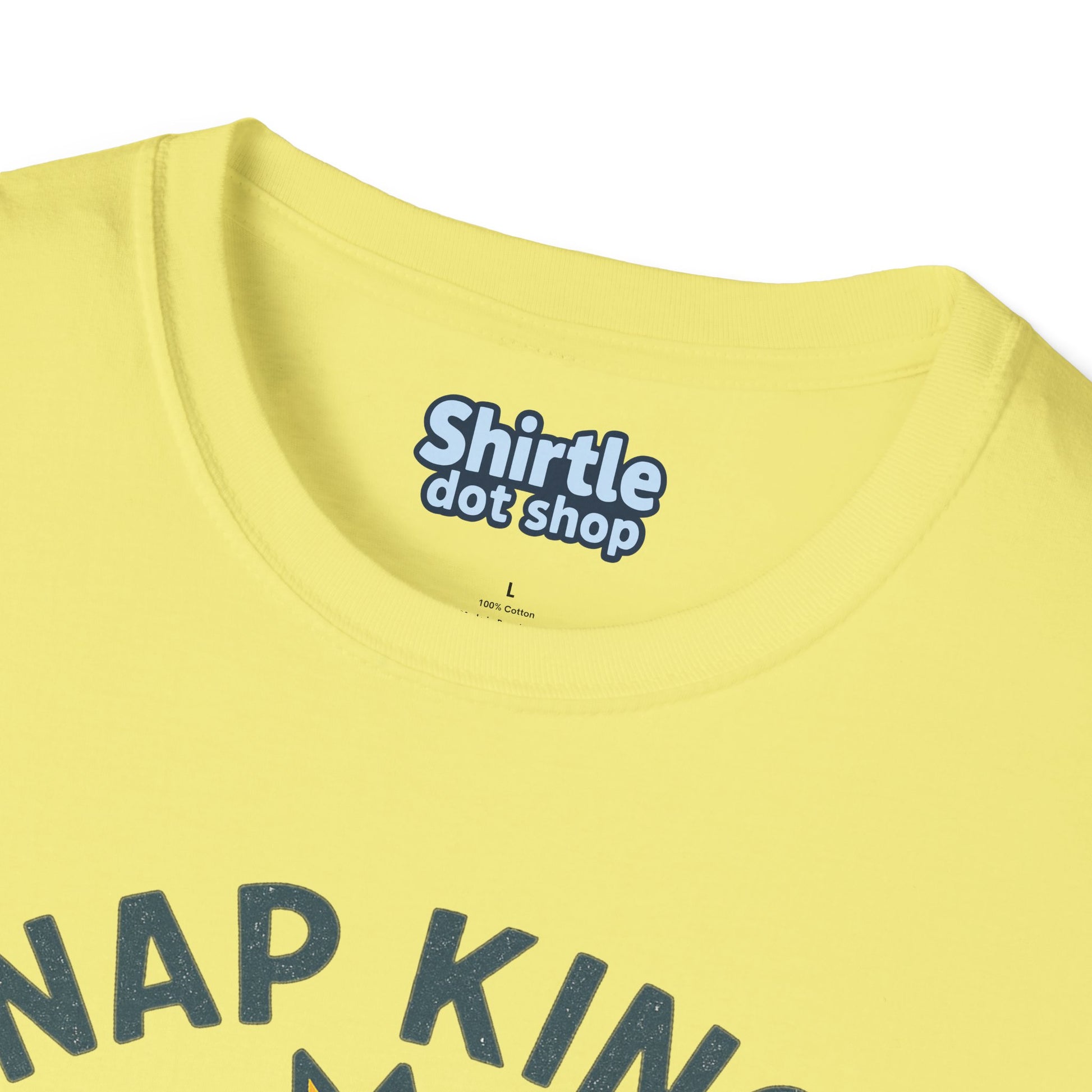 Nap King T-shirt*Tag*Cornsilk