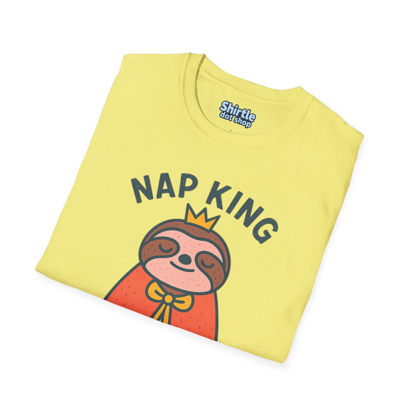 Nap King T-shirt*Folded*Cornsilk