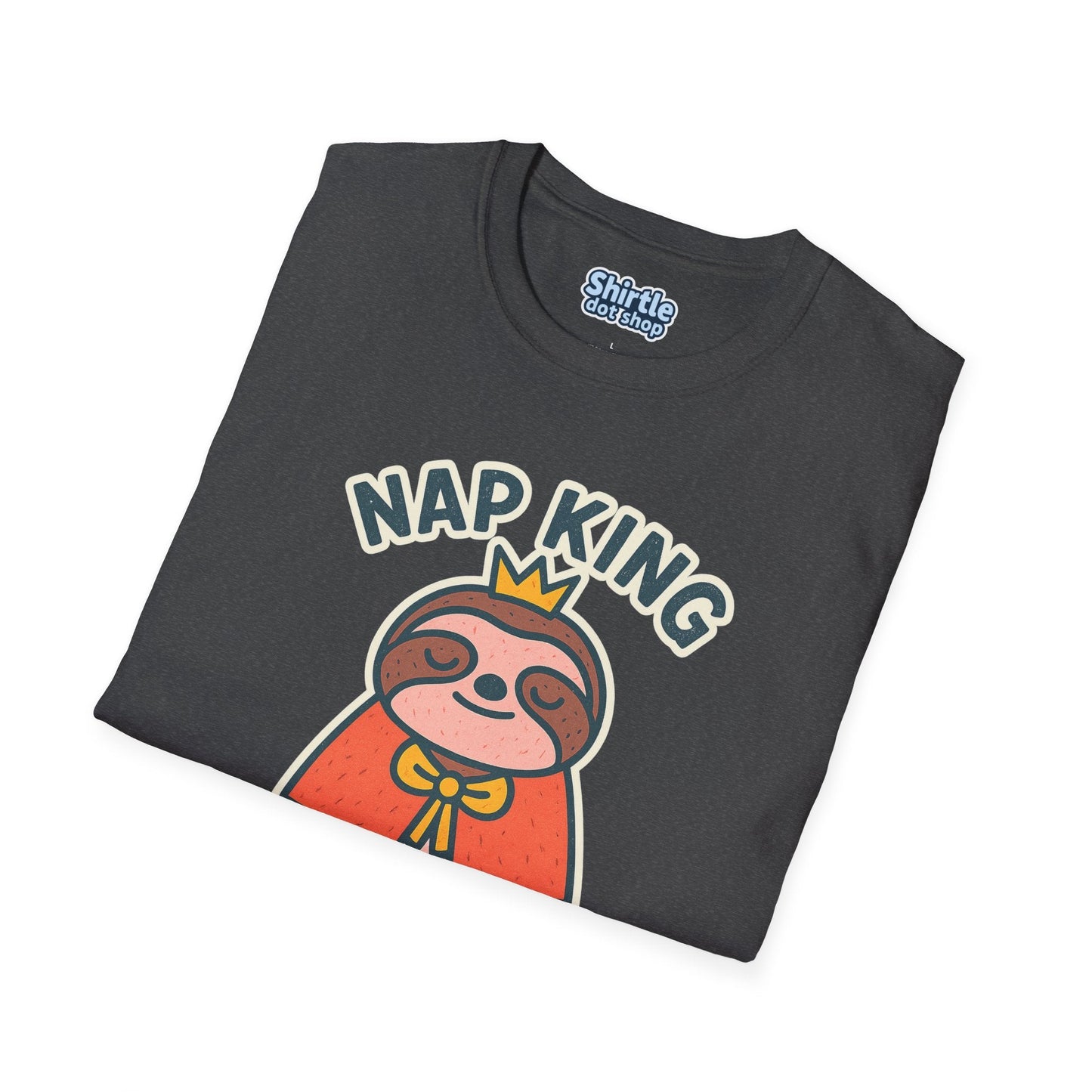 Nap King T-shirt*Folded*Dark Heather