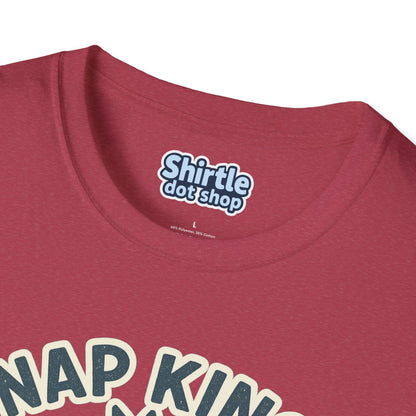 Nap King T-shirt*Tag*Heather Cardinal