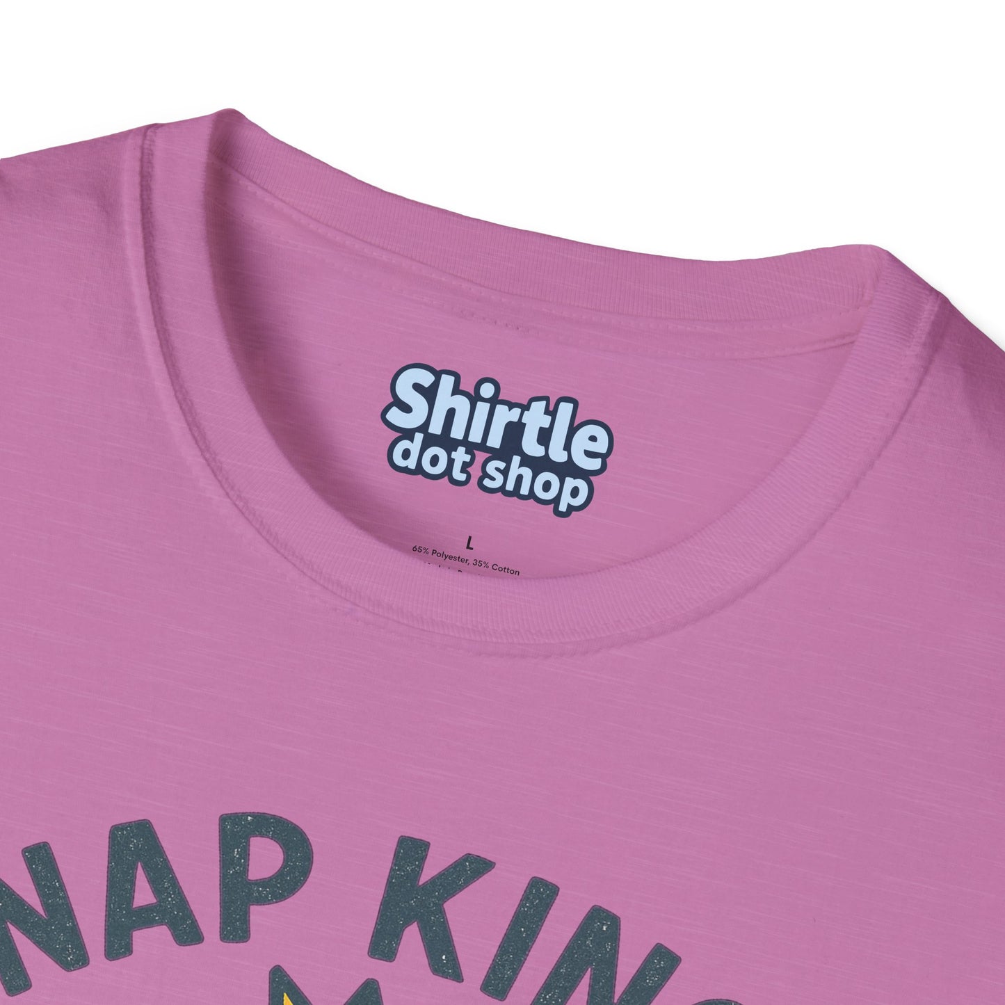 Nap King T-shirt*Tag*Heather Radiant Orchid