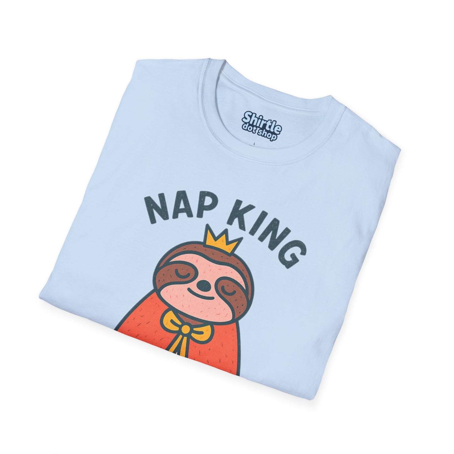 Nap King T-shirt*Folded*Light Blue