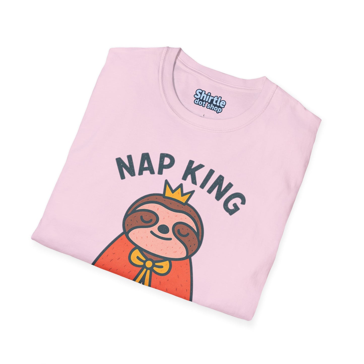Nap King T-shirt*Folded*Light Pink