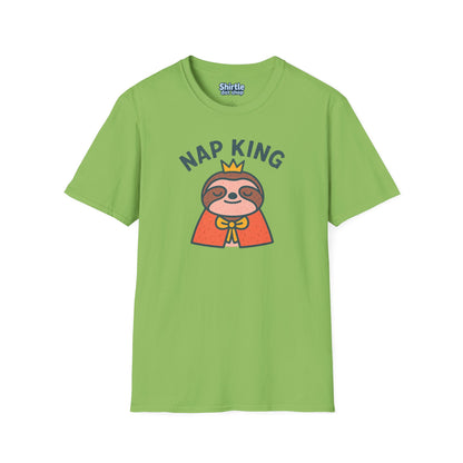 Nap King T-shirt*Flat*Lime