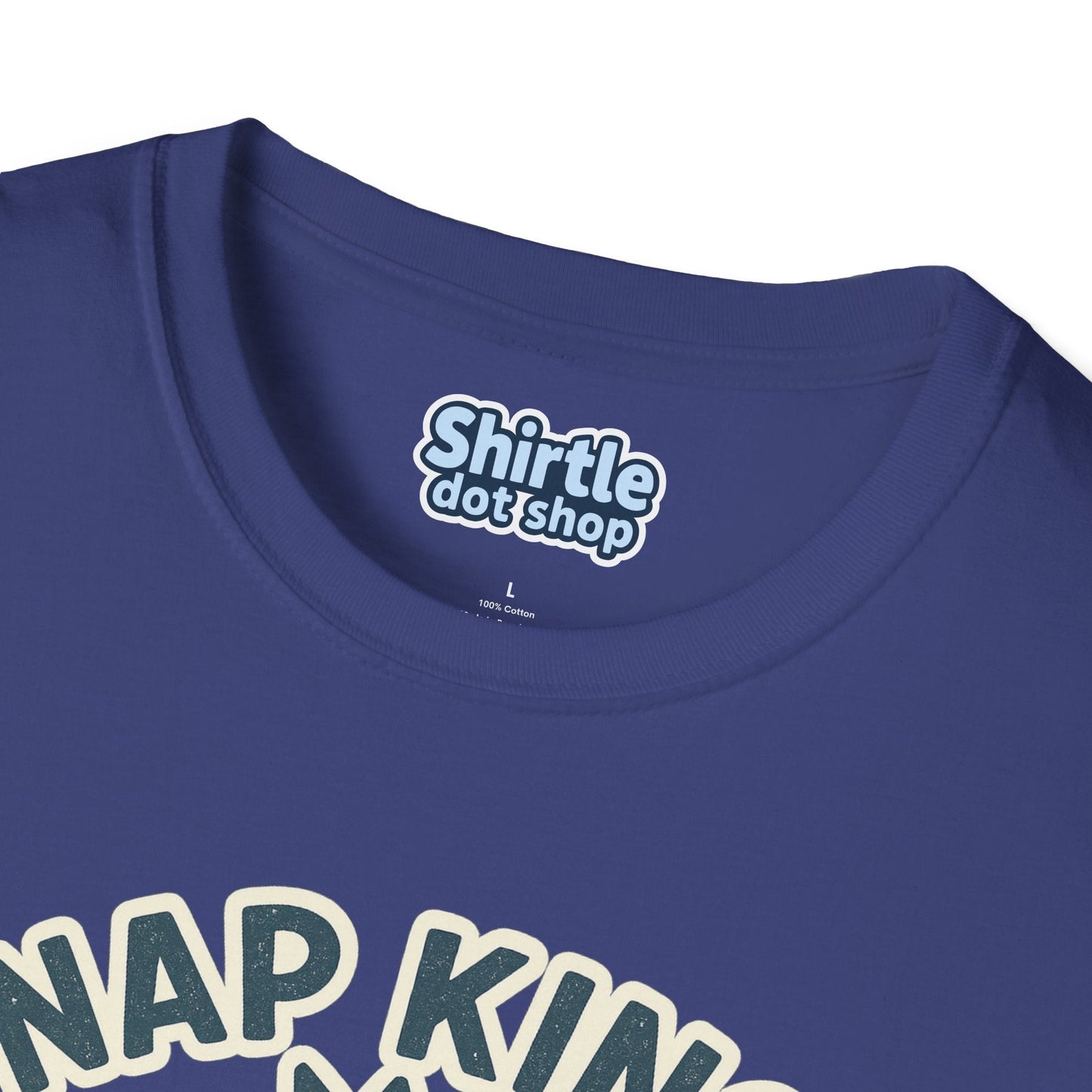Nap King T-shirt*Tag*Metro Blue