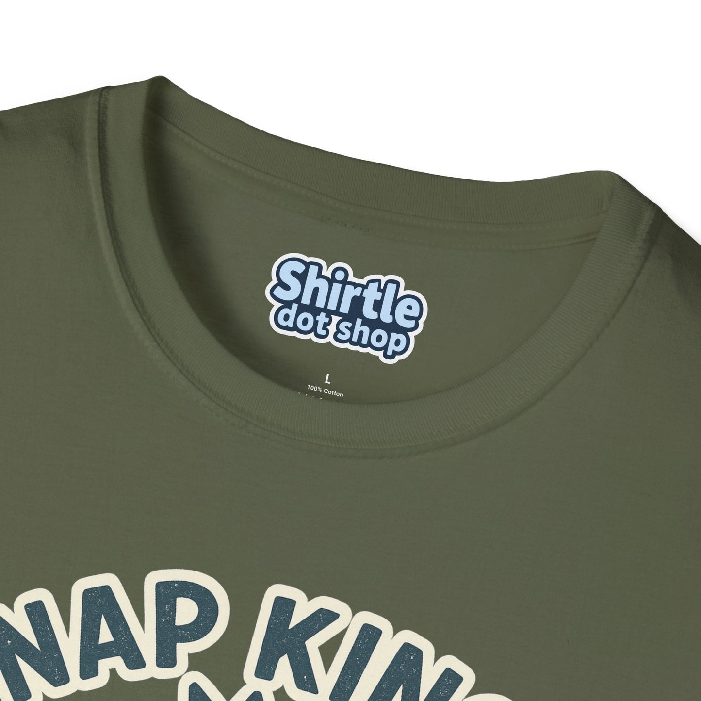 Nap King T-shirt*Tag*Military Green