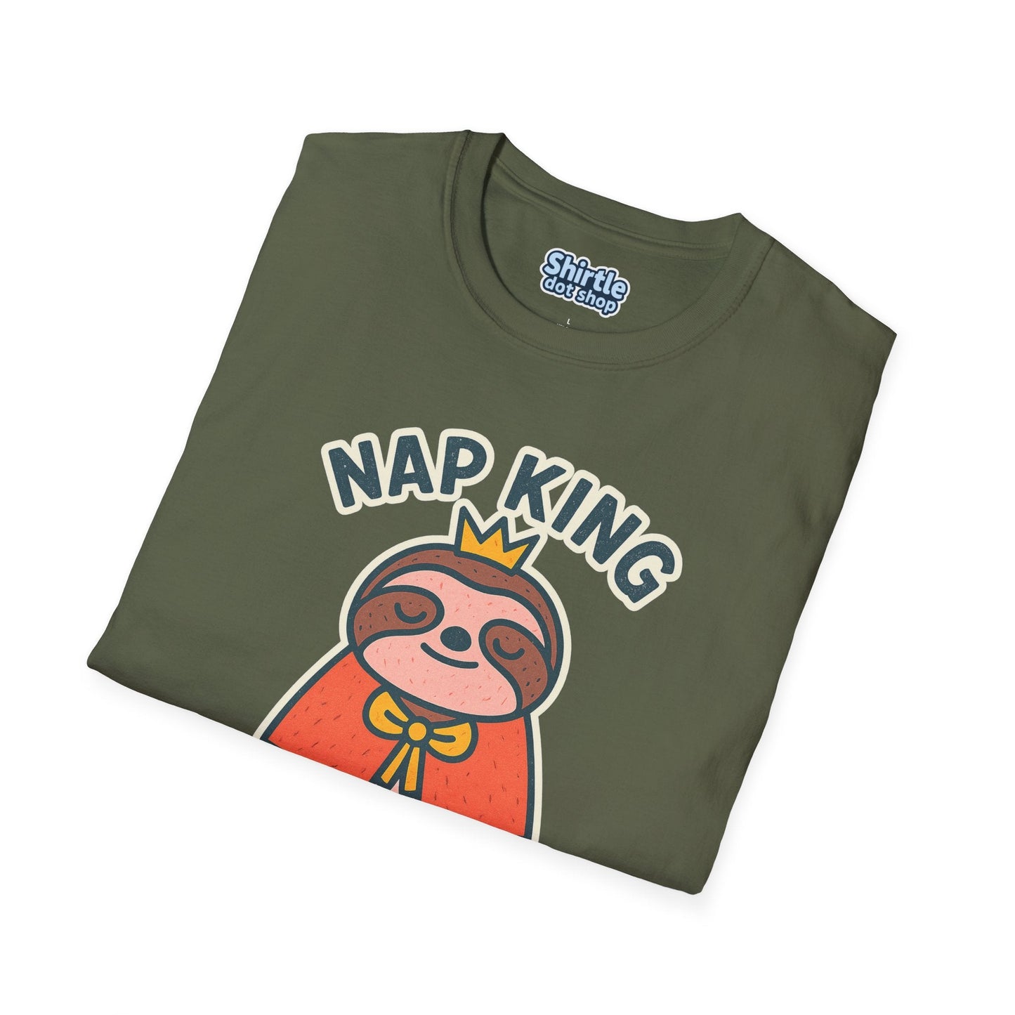 Nap King T-shirt*Folded*Military Green