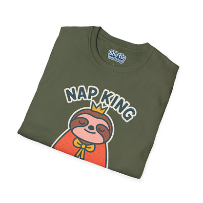 Nap King T-shirt*Folded*Military Green