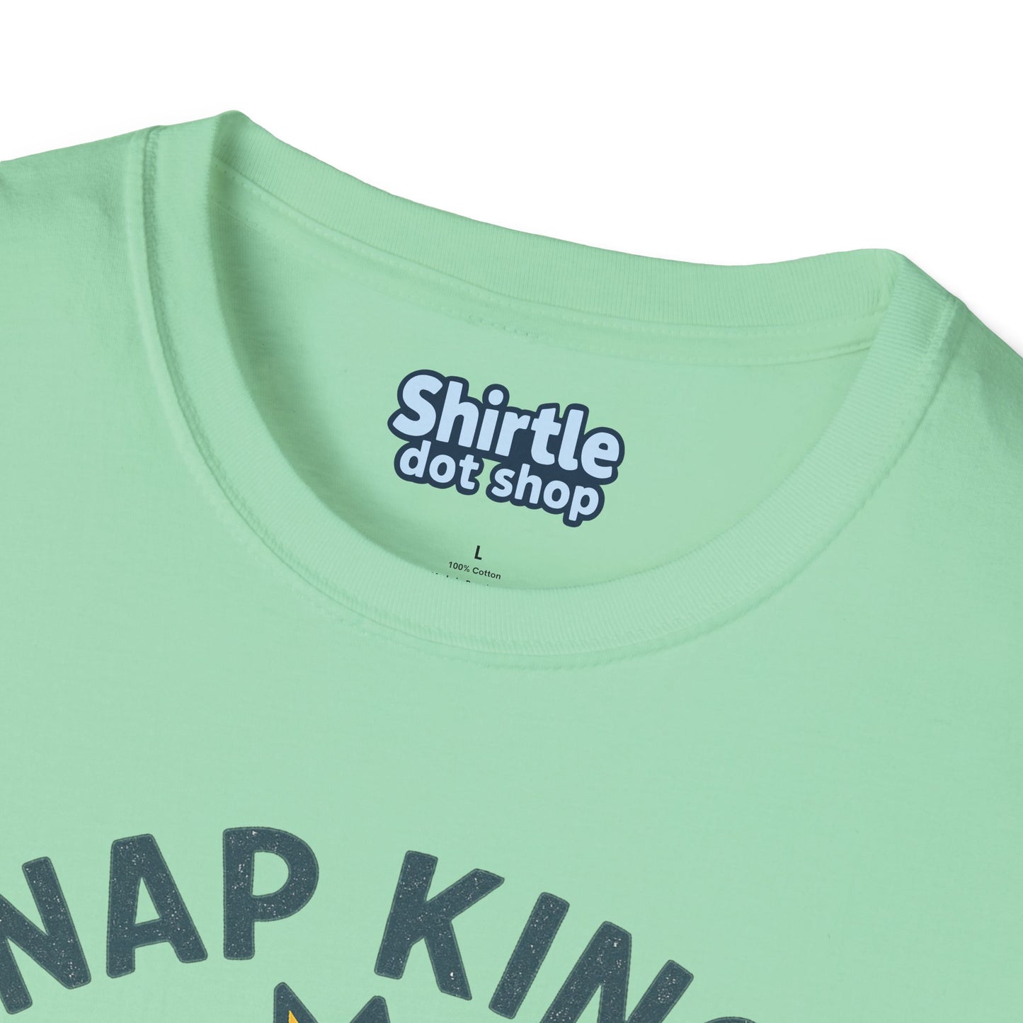 Nap King T-shirt*Tag*Mint Green