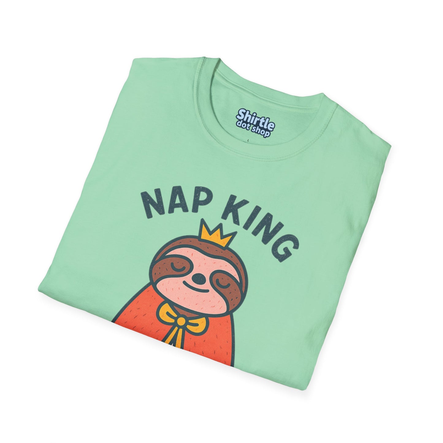 Nap King T-shirt*Folded*Mint Green