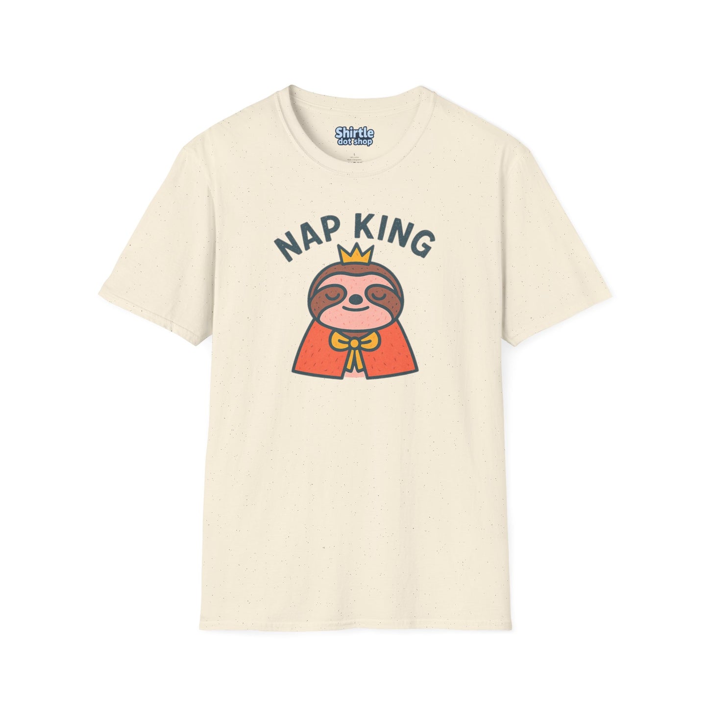 Nap King T-shirt*Flat*Natural
