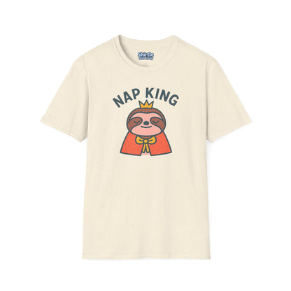 Nap King T-shirt*Flat*Natural