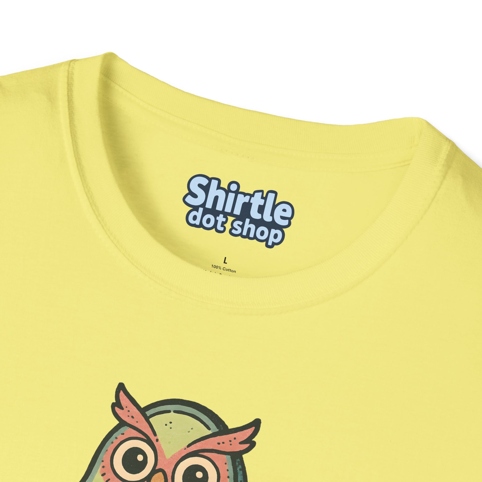 Owlvocado T-shirt*Tag*Cornsilk
