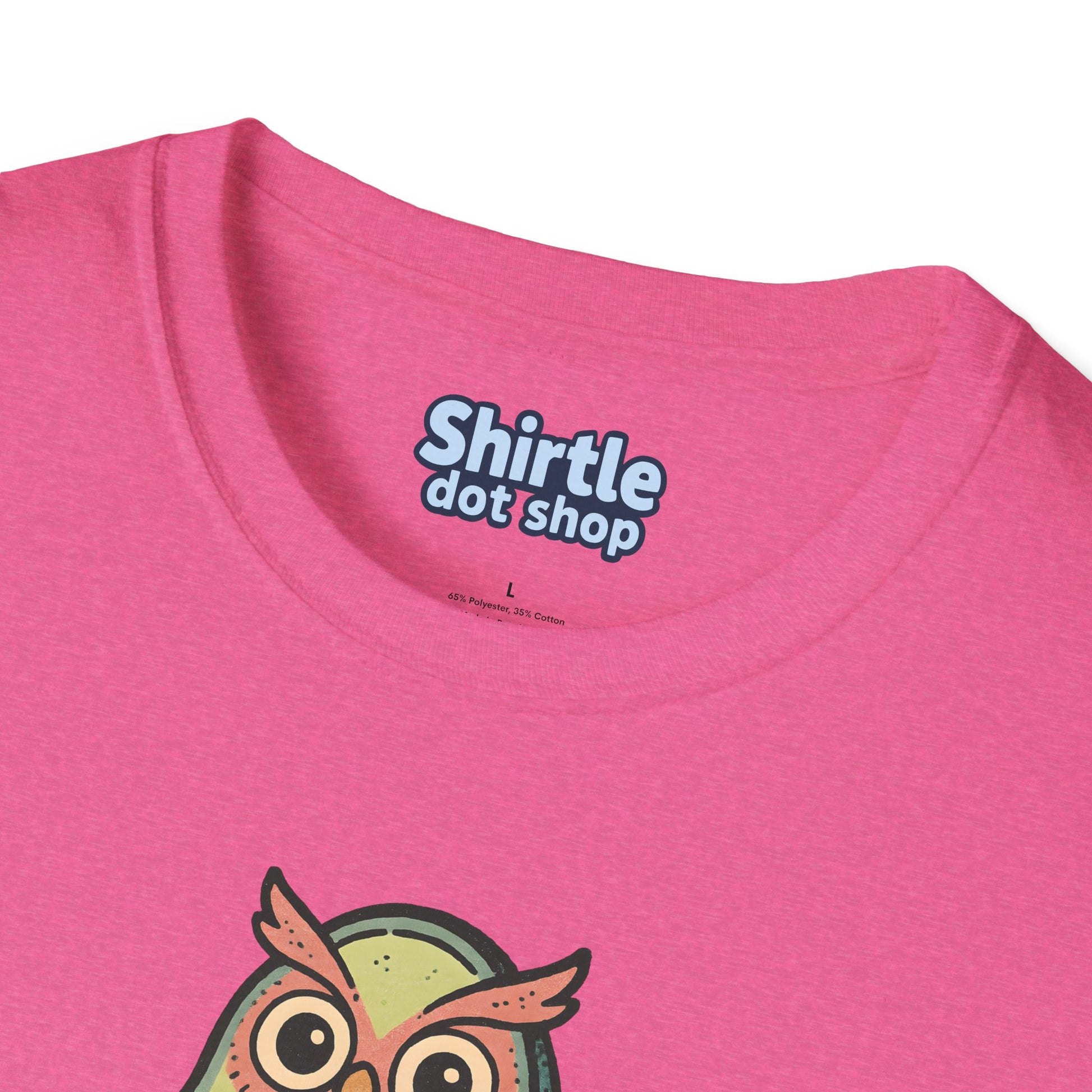 Owlvocado T-shirt*Tag*Heather Heliconia