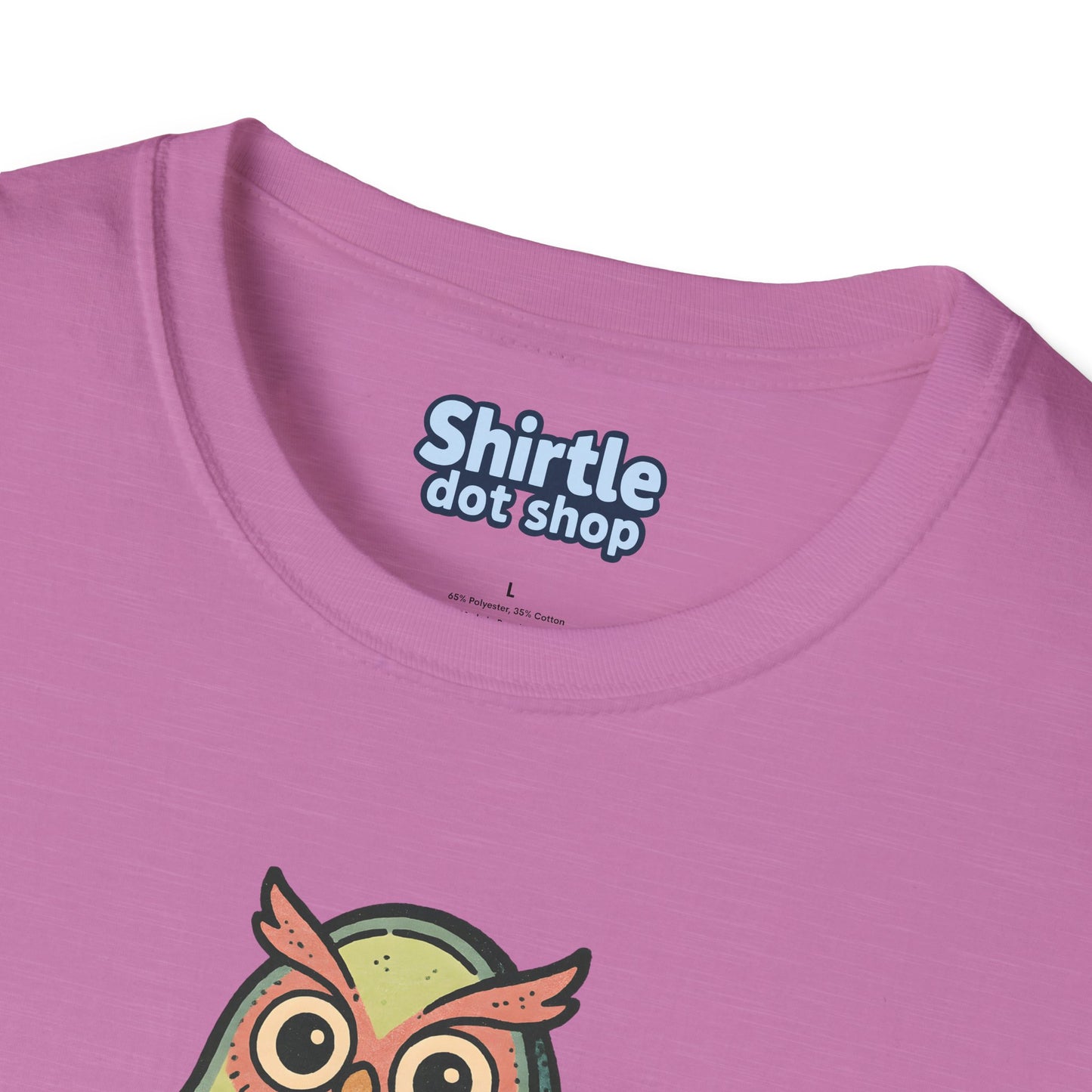 Owlvocado T-shirt*Tag*Heather Radiant Orchid