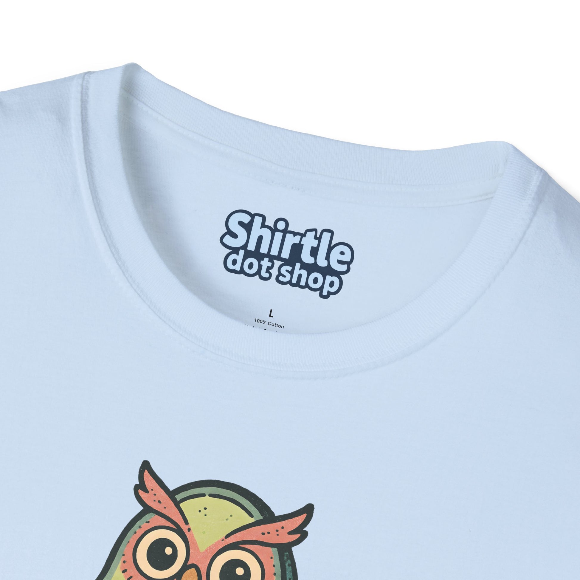 Owlvocado T-shirt*Tag*Light Blue