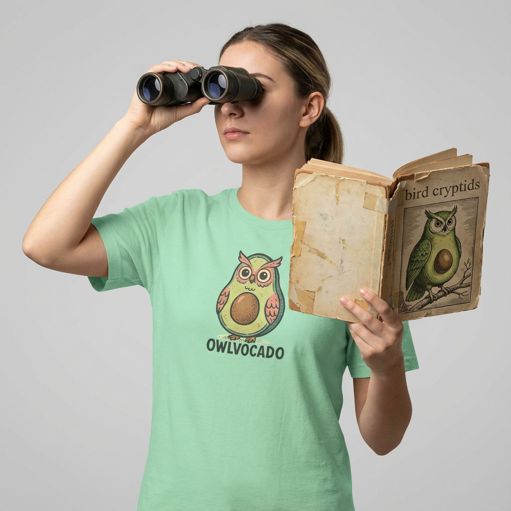 Owlvocado T-shirt*Studio*Mint Green