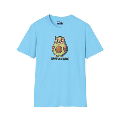 Owlvocado T-shirt*Flat*Sky