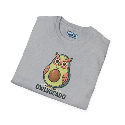 Owlvocado T-shirt*Folded*Sport Grey