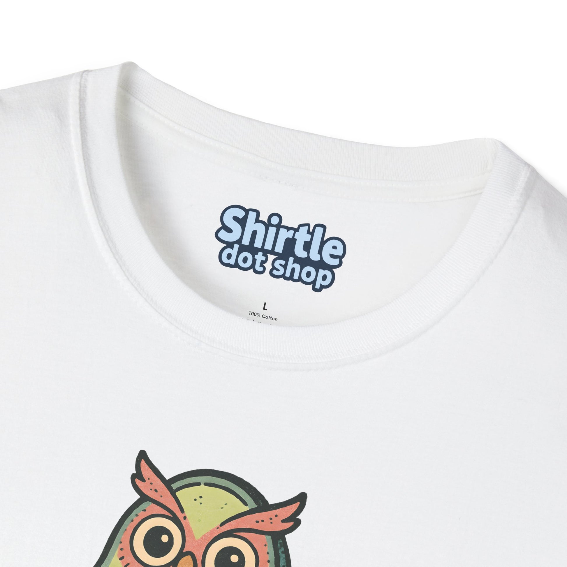 Owlvocado T-shirt*Tag*White