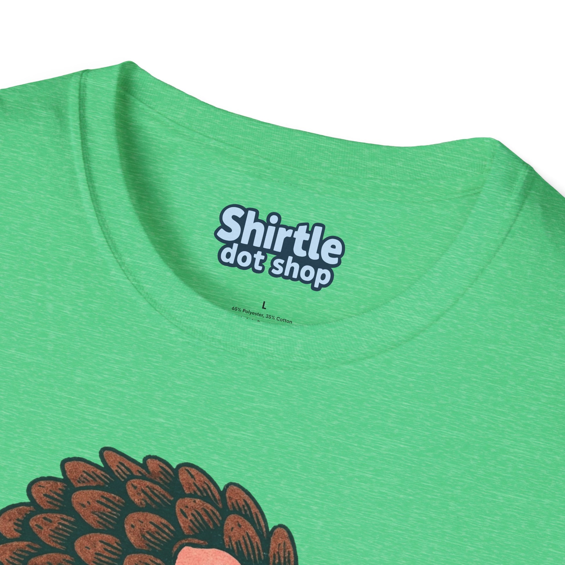 Pork-U-Pine T-shirt*Tag*Heather Irish Green