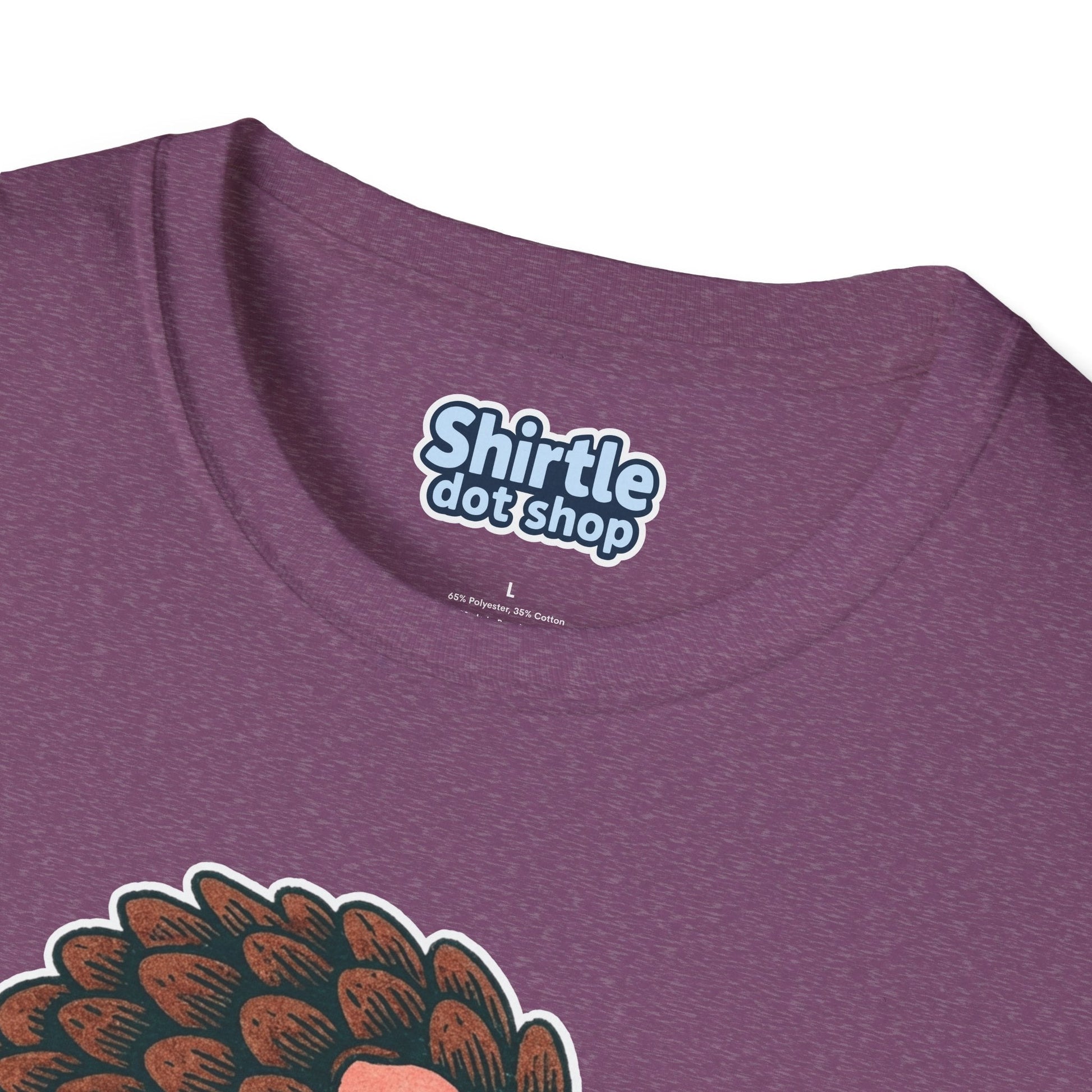 Pork-U-Pine T-shirt*Tag*Heather Maroon