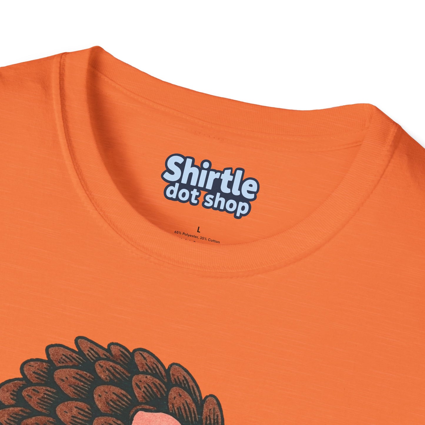 Pork-U-Pine T-shirt*Tag*Heather Orange