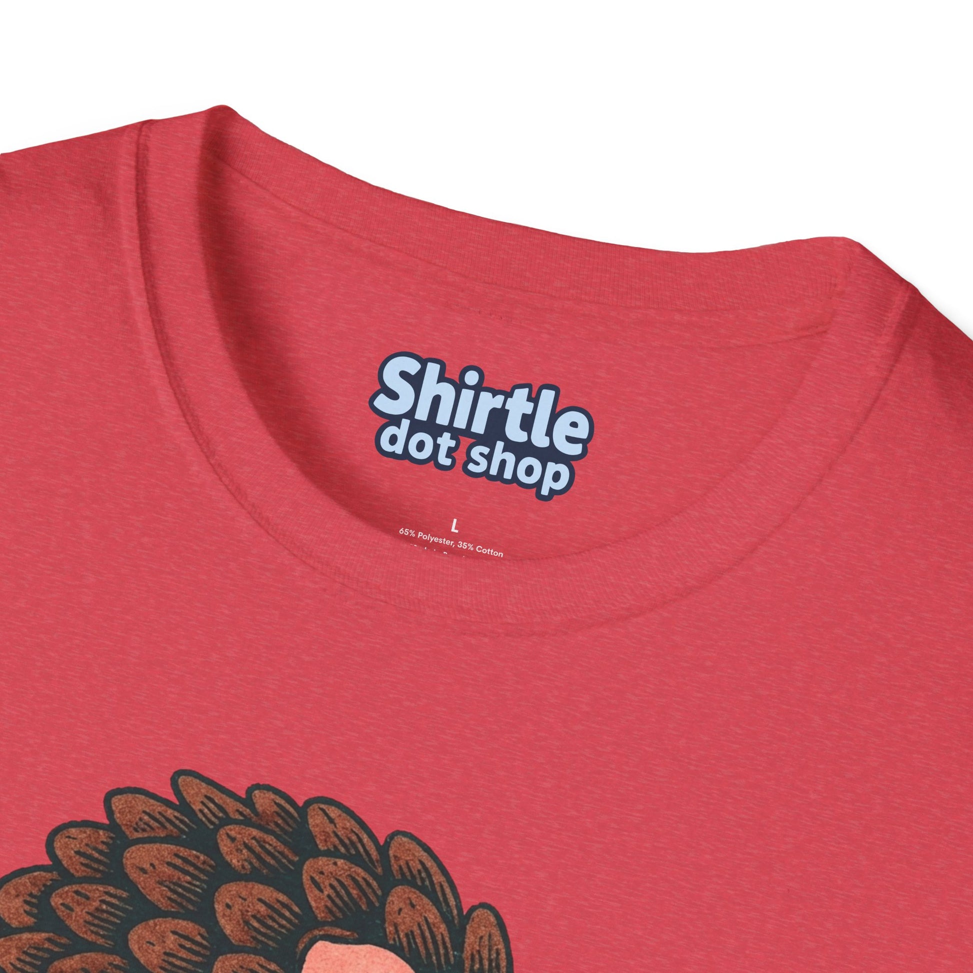 Pork-U-Pine T-shirt*Tag*Heather Red