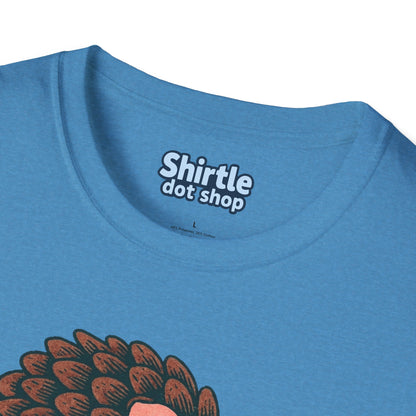 Pork-U-Pine T-shirt*Tag*Heather Sapphire