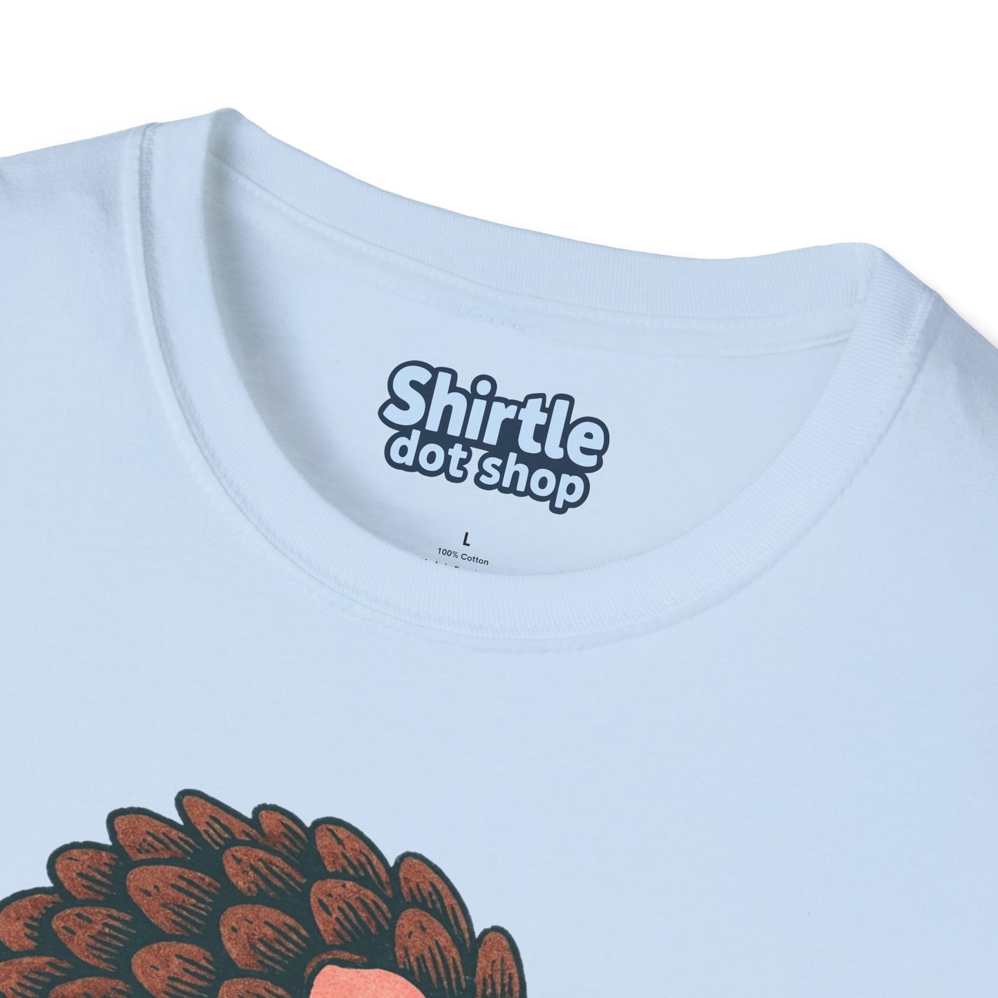 Pork-U-Pine T-shirt*Tag*Light Blue