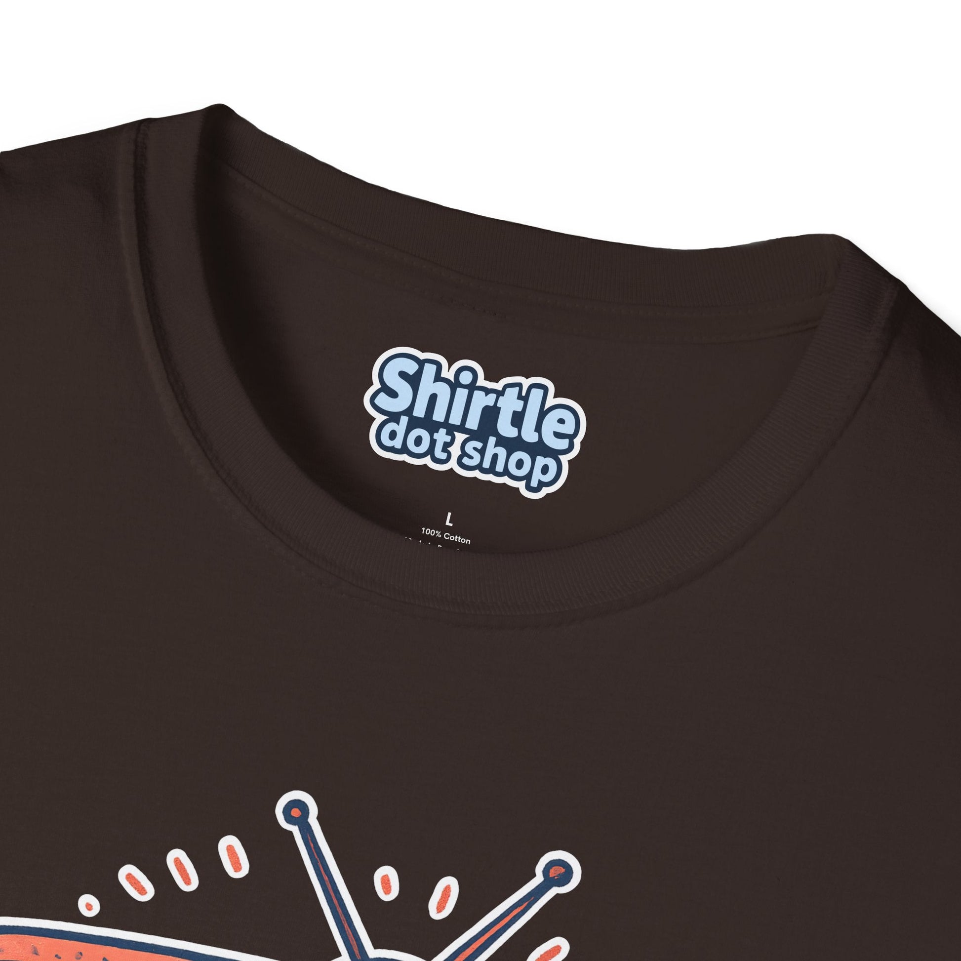 Raised by T.V. T-shirt*Tag*Dark Chocolate