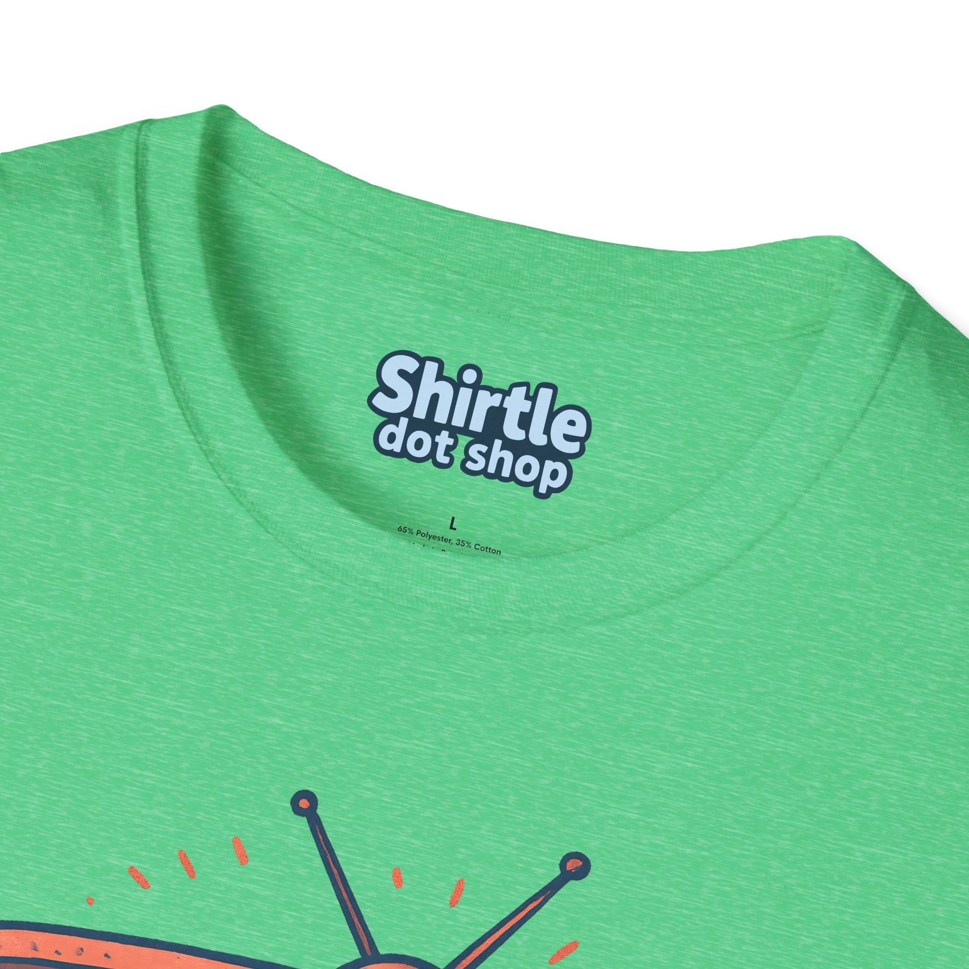 Raised by T.V. T-shirt*Tag*Heather Irish Green